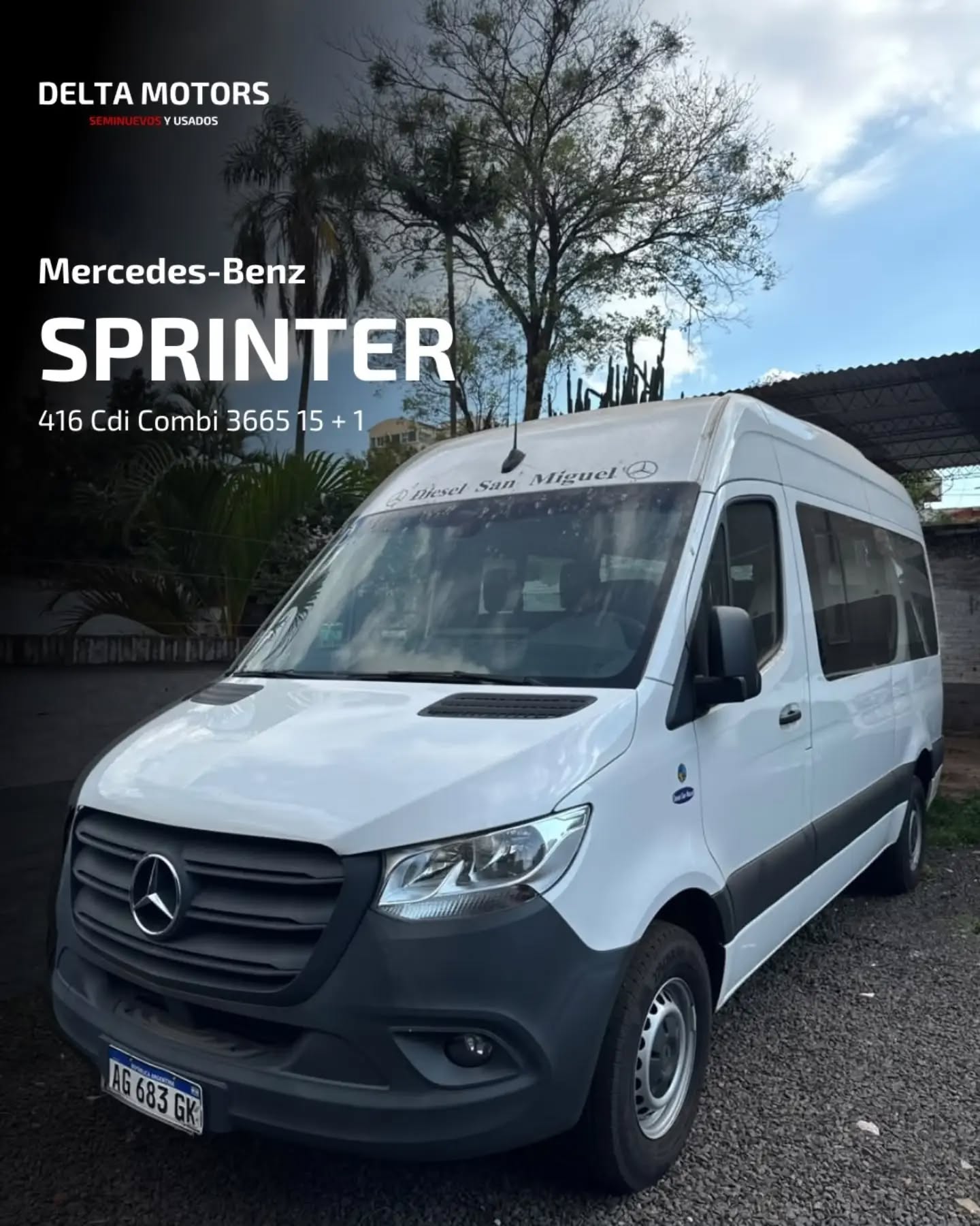 Mercedes-Benz Sprinter 416 CDI Combi 3665 15+1